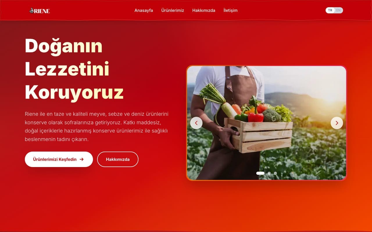 Riene, riene.com.tr